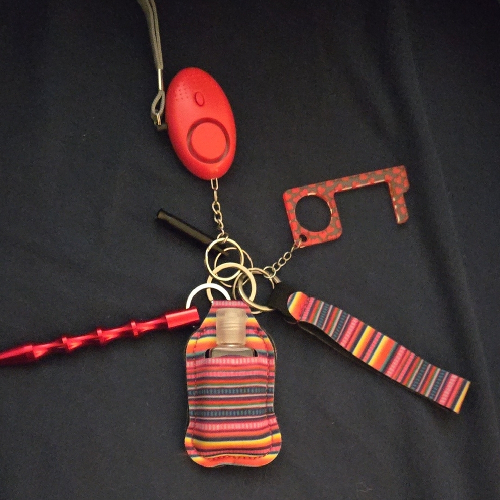 Colorful Keychain Accessory Set